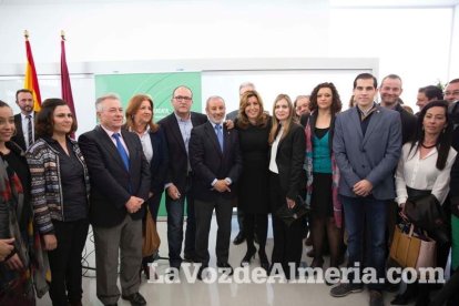 La presidenta de la Junta de Andalucía, Susana Díaz, visita Vera y los Campos de Níjar. Fotos: Fran Muñoz.
