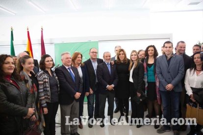 La presidenta de la Junta de Andalucía, Susana Díaz, visita Vera y los Campos de Níjar. Fotos: Fran Muñoz.