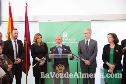 La presidenta de la Junta de Andalucía, Susana Díaz, visita Vera y los Campos de Níjar. Fotos: Fran Muñoz.