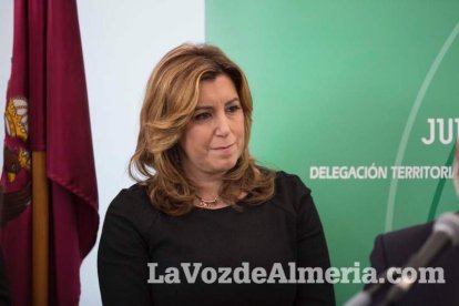 La presidenta de la Junta de Andalucía, Susana Díaz, visita Vera y los Campos de Níjar. Fotos: Fran Muñoz.