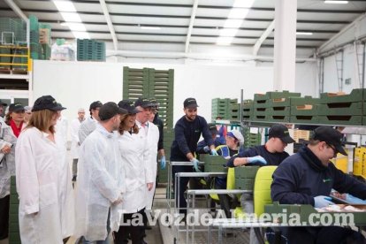 La presidenta de la Junta de Andalucía, Susana Díaz, visita Vera y los Campos de Níjar. Fotos: Fran Muñoz.