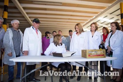 La presidenta de la Junta de Andalucía, Susana Díaz, visita Vera y los Campos de Níjar. Fotos: Fran Muñoz.
