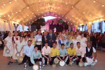 Con las palabras del alcalde de Canjáyar, Francisco Alonso, ha dado paso al pregón que ha corrido a cargo de Mari Ángeles Esteban, subdir