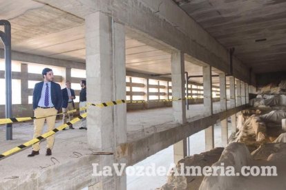 Trabajos en el entorno del Mesón Gitano. Fotos: Juan Sánchez.