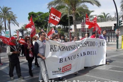 Celebración en Almería del Día Internacional del Trabajo.