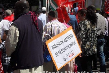 Celebración en Almería del Día Internacional del Trabajo.