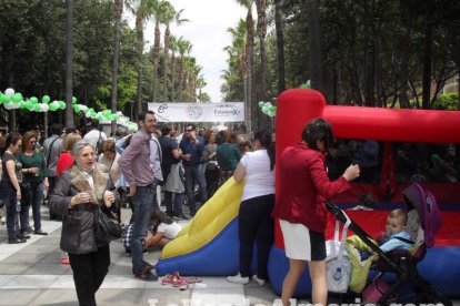 Celebración en Almería del Día Internacional del Trabajo.