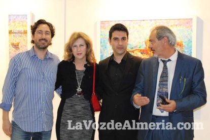 La orquesta, coro y danza de la Escuela de Música, Danza y Teatro de Roquetas, los artistas.