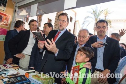 El presidente del Gobierno en funciones y del PP, Mariano Rajoy, visita Almería.