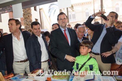El presidente del Gobierno en funciones y del PP, Mariano Rajoy, visita Almería.