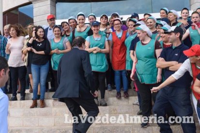 El presidente del Gobierno en funciones y del PP, Mariano Rajoy, visita Almería.