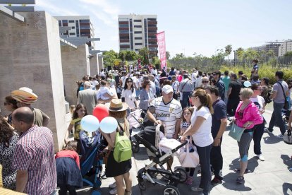 Celebración del Día de la Familia en el Parque de las Familias de Almería.