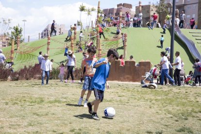 Celebración del Día de la Familia en el Parque de las Familias de Almería.