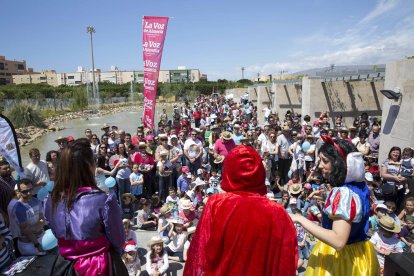 Celebración del Día de la Familia en el Parque de las Familias de Almería.
