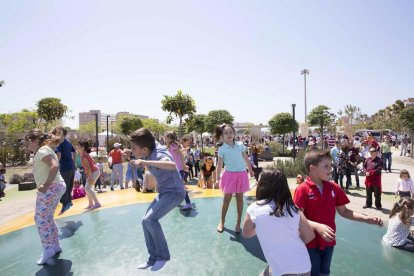 Celebración del Día de la Familia en el Parque de las Familias de Almería.