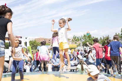 Celebración del Día de la Familia en el Parque de las Familias de Almería.