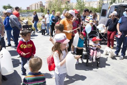 Celebración del Día de la Familia en el Parque de las Familias de Almería.