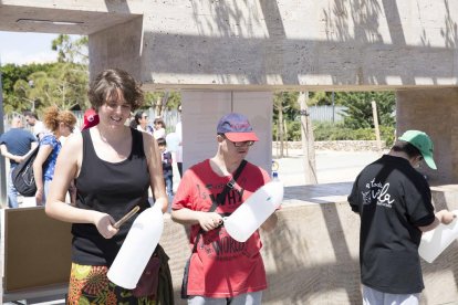 Celebración del Día de la Familia en el Parque de las Familias de Almería.
