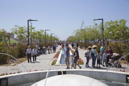 Celebración del Día de la Familia en el Parque de las Familias de Almería.