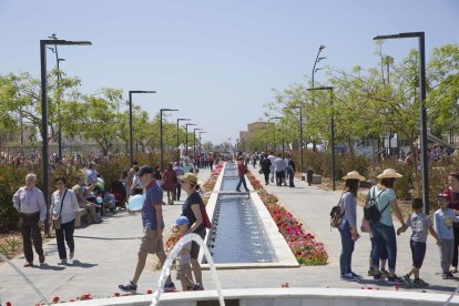 Celebración del Día de la Familia en el Parque de las Familias de Almería.