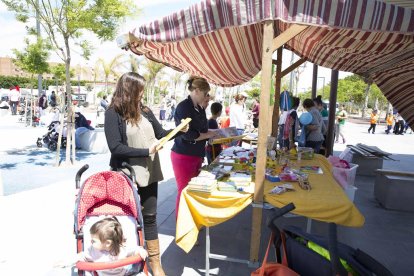 Celebración del Día de la Familia en el Parque de las Familias de Almería.
