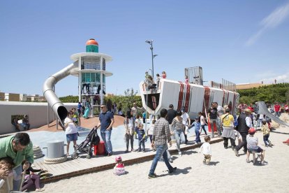 Celebración del Día de la Familia en el Parque de las Familias de Almería.