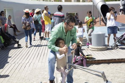 Celebración del Día de la Familia en el Parque de las Familias de Almería.