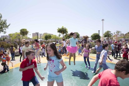 Celebración del Día de la Familia en el Parque de las Familias de Almería.