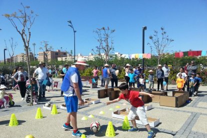 Celebración del Día de la Familia en el Parque de las Familias de Almería.