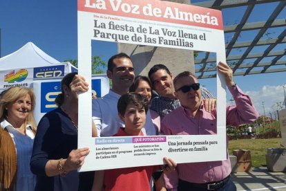 Celebración del Día de la Familia en el Parque de las Familias de Almería.