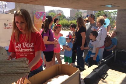 Celebración del Día de la Familia en el Parque de las Familias de Almería.