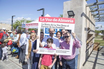 Celebración del Día de la Familia en el Parque de las Familias de Almería.