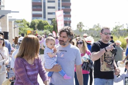 Celebración del Día de la Familia en el Parque de las Familias de Almería.