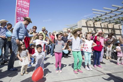 Celebración del Día de la Familia en el Parque de las Familias de Almería.