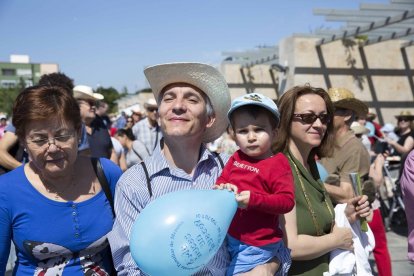 Celebración del Día de la Familia en el Parque de las Familias de Almería.