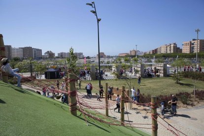 Celebración del Día de la Familia en el Parque de las Familias de Almería.