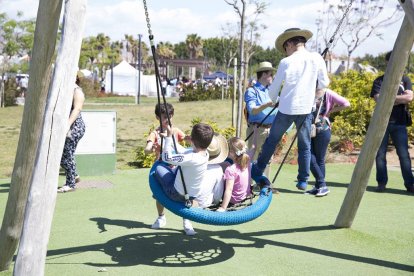 Celebración del Día de la Familia en el Parque de las Familias de Almería.