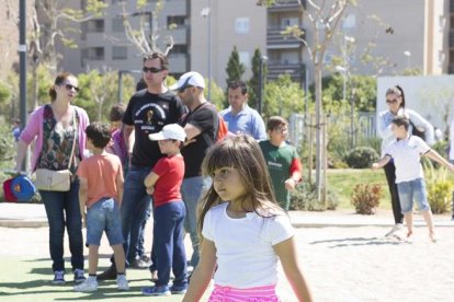 Celebración del Día de la Familia en el Parque de las Familias de Almería.