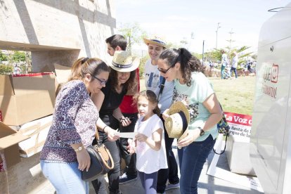 Celebración del Día de la Familia en el Parque de las Familias de Almería.