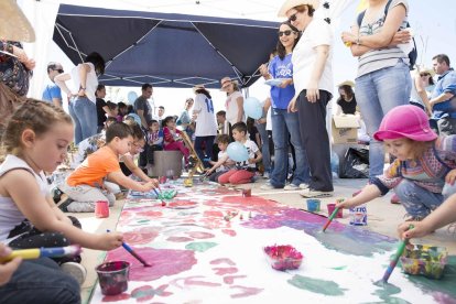 Celebración del Día de la Familia en el Parque de las Familias de Almería.