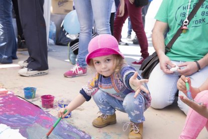 Celebración del Día de la Familia en el Parque de las Familias de Almería.