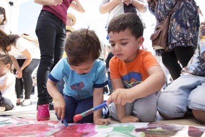 Celebración del Día de la Familia en el Parque de las Familias de Almería.