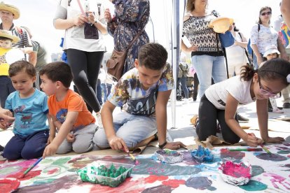 Celebración del Día de la Familia en el Parque de las Familias de Almería.