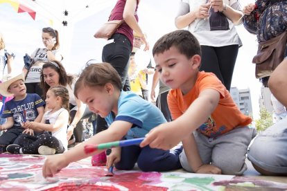 Celebración del Día de la Familia en el Parque de las Familias de Almería.