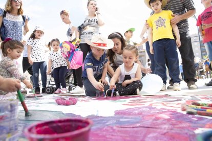 Celebración del Día de la Familia en el Parque de las Familias de Almería.
