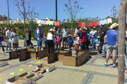 Celebración del Día de la Familia en el Parque de las Familias de Almería.