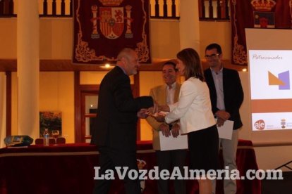 Entrega de los Premios de la Asociación de Jóvenes Empresarios de Almería en el Castillo de Santa Ana de Roquetas. Fotos: JABarrios.
