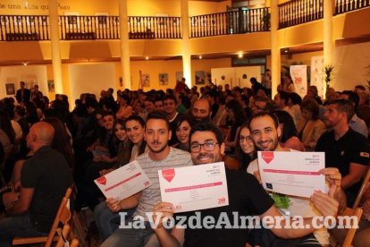 Entrega de los Premios de la Asociación de Jóvenes Empresarios de Almería en el Castillo de Santa Ana de Roquetas. Fotos: JABarrios.