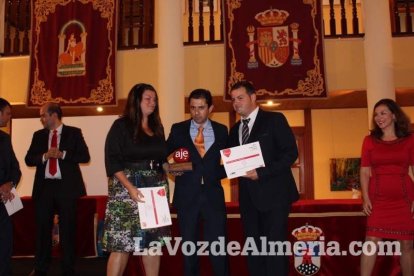 Entrega de los Premios de la Asociación de Jóvenes Empresarios de Almería en el Castillo de Santa Ana de Roquetas. Fotos: JABarrios.