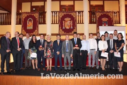 Entrega de los Premios de la Asociación de Jóvenes Empresarios de Almería en el Castillo de Santa Ana de Roquetas. Fotos: JABarrios.